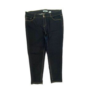 Paris Blues Skinny Women's size 22 Dark Wash Blue Denim Jeans